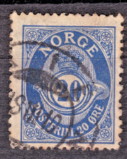 FRANCOBOLLO 1894-1907 NORVEGE