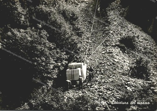 Dz594 cartolina massa carrara - massa,