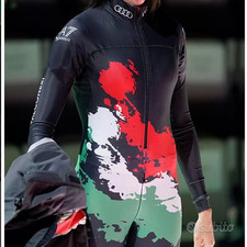 TUTA DA SCI GARA  EA7 FISI atleta nazionale ITALIA