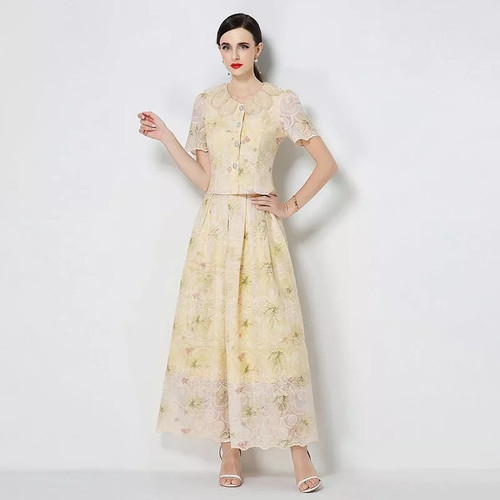 Completo donna giallo - donna,