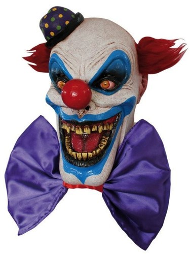 Maschera testa clown - testa, chompo