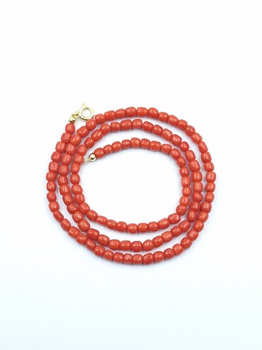 Collana donna vero corallo - collana,