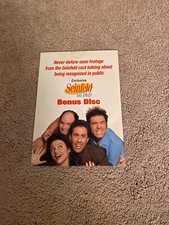 EXCLUSICE SEINFELD ON DVD BONUS DISC  NEW NEVER-BEFORE-SEEN FOOTAGE