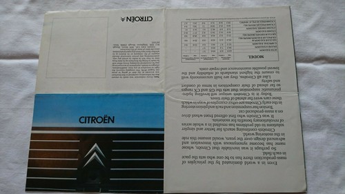 Citroen 2cv6 dyane - cx, g