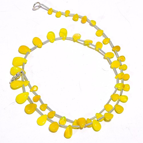 Collana perle perle opale