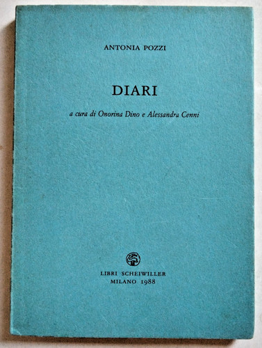 Antonia pozzi diari - ,