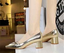 Decolte scarpe oro lucido - 5,