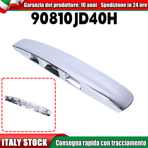 Maniglia cromata cofano - cromata,