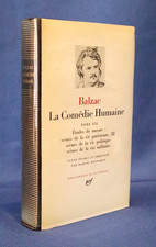 Balzac, La Comedie Humaine