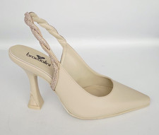 Women's Beige Leather