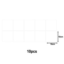Adesivi Piastrelle Bianche per Bagno Cucina Ristrutturazione Parete o Pavimento
