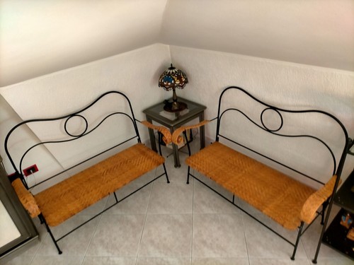Panchine sedie ferro - in,