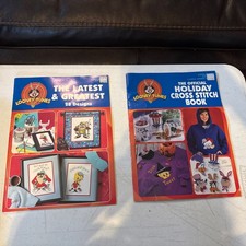Looney Tunes The Latest & Greatest 28 Design/Holiday Design Cross Stitch Books