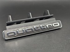 AUDI QUATTRO 4 80A853736 LOGO SIGLA EMBLEMA FREGIO STEMMA SCRITTA BADGE TARGA
