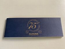 Penna stilografica Aurora 75°