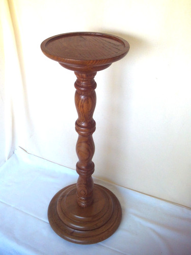 Colonna fiori legno - colonna,