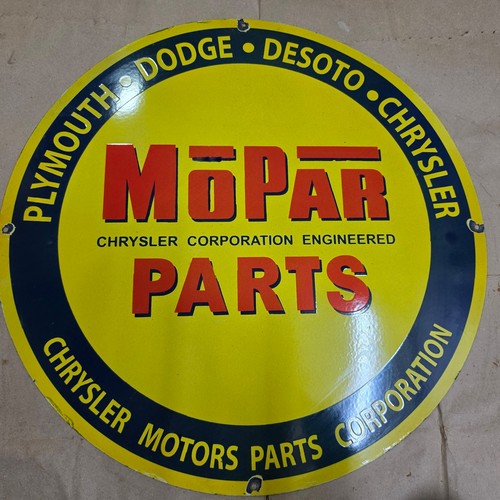 Mopar parts insegna - mopar,
