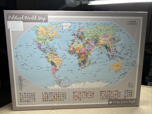 Puzzle mappa mondo - puzzle,