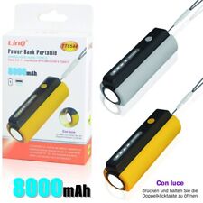 x Power Bank Portatile 8000mAh