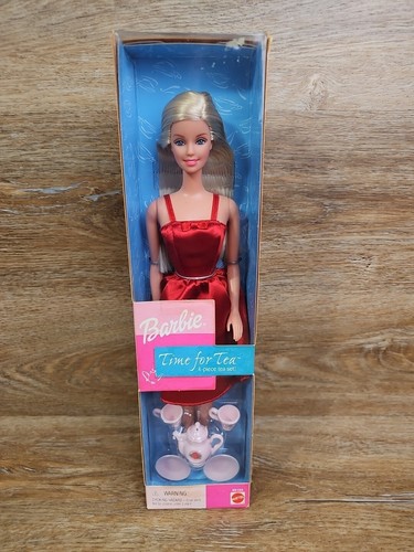 Barbie time for tea - barbie,