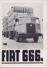 Fiat 666N.  Advertising 1940