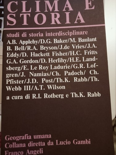 Clima e storia - ,