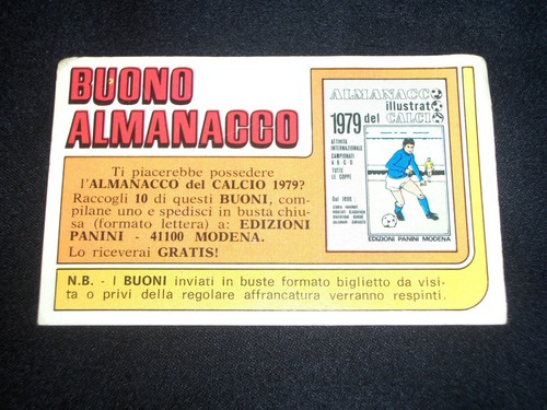 Buono per almanacco 1979 - per,