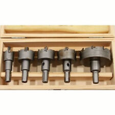 KIT FRESE A TAZZA 5 PZ HSS DENTI IN METALLO DURO DA 18 55 MM PER MURO CASSETTA G