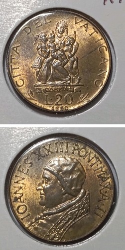 Città del vaticano lire - vaticano, 20