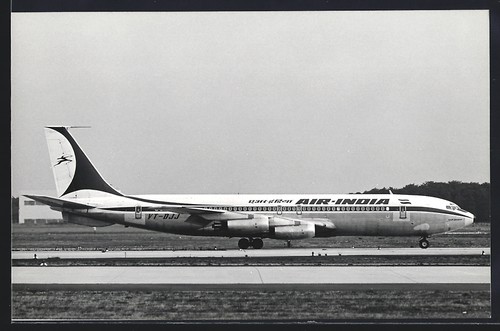 Fotografia aereo boeing 707 - boeing,