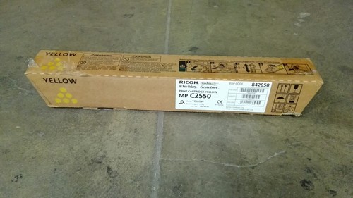 Cartuccia toner giallo ricoh - toner,