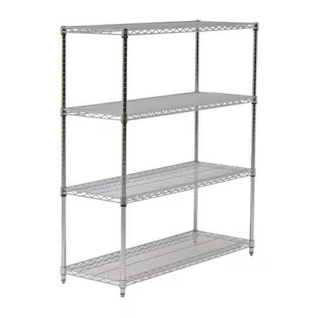 Wire shelving unit d - shelving, 24"d