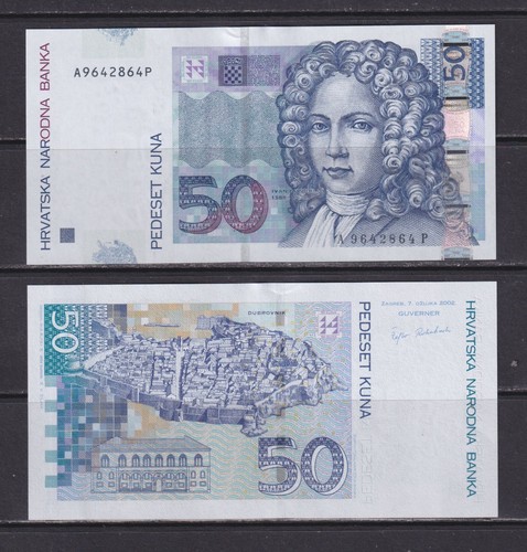 Croazia banconota 50 kune - banconota,