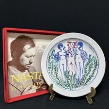 Alessandro Nastasio Piatto Plate Dell Anno 1980 Opera Le Tre Grazie Firmato Arte
