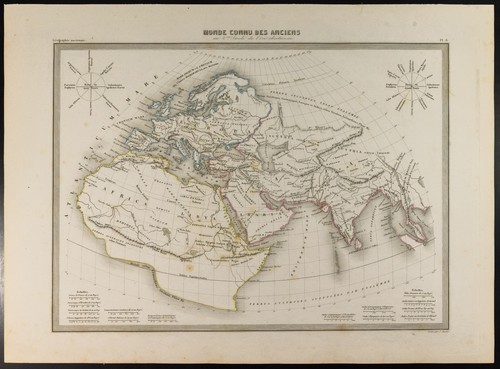 Carta Geografica 1846: Mondo