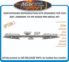 2001 JOHNSON OCEAN PRO 175 hp