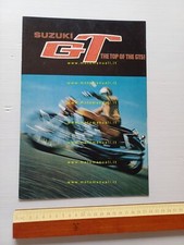 Suzuki GT 750 - GT 550 - GT 380 - T 500 - GT 250 1973 depliant originale INGLESE