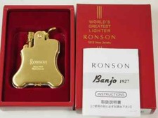 Ronson banjo accendino - banjo, olio