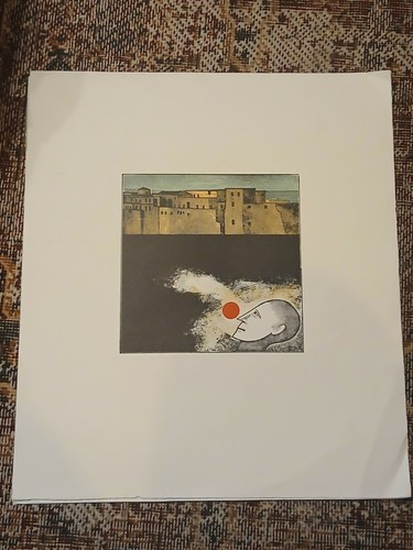 Litografia mimmo paladino - litografia,