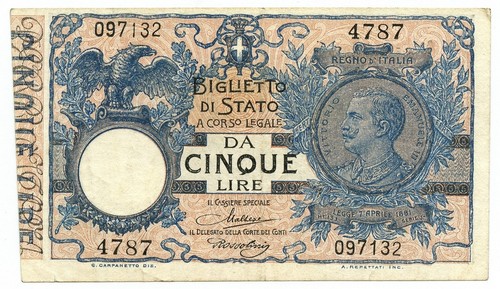 Lire biglietto stato - biglietto,