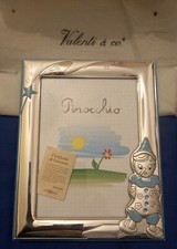 Cornice portafoto Pinocchio argento 925 Valenti & Co.