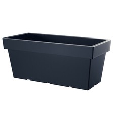 Vaso rettangolare Lofly Case moderno liscio fioriera plastica