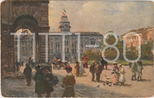 Trieste piazza unita - piazza,