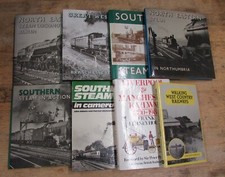 8 MIXED RAIL AND RAILWAY BOOKS