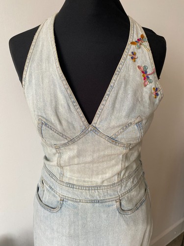 Abito denim fendi jeans - denim,