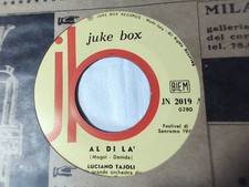 LUCIANO TAJOLI Al di la' 7" TAIOLI là COME NUOVO LIKE NEW!!!