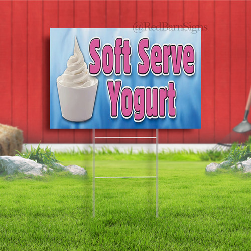 Insegna giardino yogurt - da,