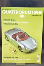 QUATTRORUOTINE N° 186 RIVISTA DI MODELLISMO ANNO 1994 PORSCHE BOXSTER