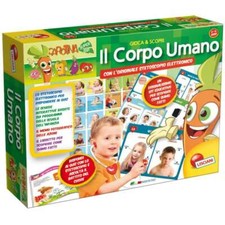 GIOCO CAROTINA GIOCA E SCOPRI IL CORPO UMANO LISCIANI DA 3 A 6 ANNI