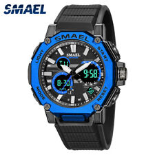Orologio SMAEL Uomo Sport Moda Orologi Digitali Ragazzi LED Cronografo Orologio da Polso